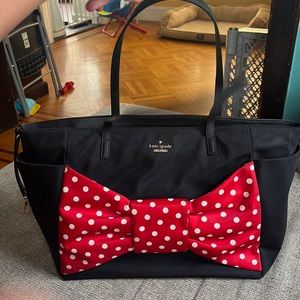 Kate Spade x Disney Minnie Mouse Diaper Bag